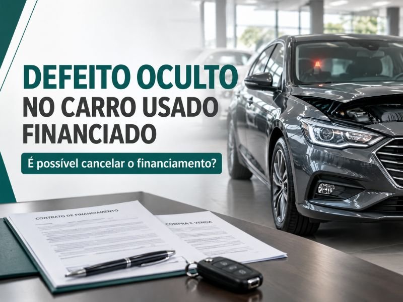 Defeito Oculto no Carro Usado Financiado: Você Pode Cancelar o Financiamento?